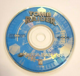 Tomb Raider (Sega Saturn, 1996) AUTHENTIC TESTED/WORKING DISC ONLY