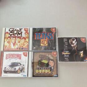 Dreamcast Software 5 Pieces Sold Together