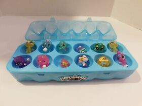 Lot Of 12  Assorted Hatchimals Collectables Figures and Egg Carton