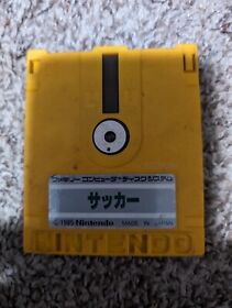 Lote de juegos de fútbol Nintendo Famicom Disk System FC NES importación japonesa 