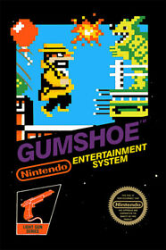 Gumshoe BOX ART Nintendo NES Premium POSTER MADE IN USA  - NES079