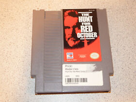 NES The Hunt for Red October - ¡Juego divertido! ¡Funciona muy bien! ¡Solo cartucho/auténtico!