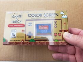 Super Mario Bros Game And Watch Nintendo Handheld 35th Anniversary Electronic