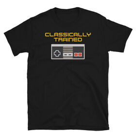 Classically Trained NES Controller Funny T-Shirt, Nintendo Retro Video Game 8bit