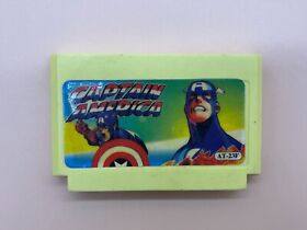 Vintage 90s Dendy Games Captain America 1992 RARE Famicom Cartridge 8bit