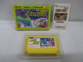 NES -- EXED EXES -- Popular Shooter. Box. Famicom, JAPAN Game. 10158