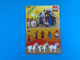 Lego CASTLE 6067 Guarded Inn Instruction Manual ONLY Lion Knights