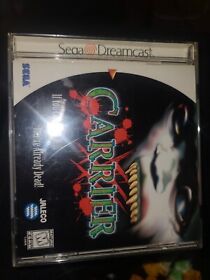 Carrier (Sega Dreamcast, 2000), WITH MANUAL 