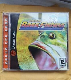 Sega Bass Fishing Dreamcast, USA Version.