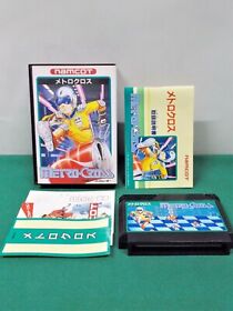 NES -- METRO CROSS -- Boxed. popular action. Famicom, Japan game. 10575
