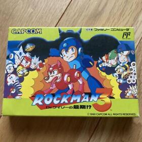 Rockman 3 With Box And Manual Included Famicom Software