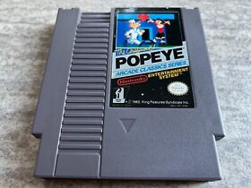 Cartouche Nintendo NES Loose Popeye en bon état!
