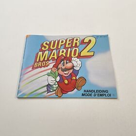 notice Nintendo NES Super Mario Bros. 2 FAH Excellent état