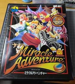 SNK Neo Geo MIRACLE ADVENTURE SPINMASTER good Japan Used