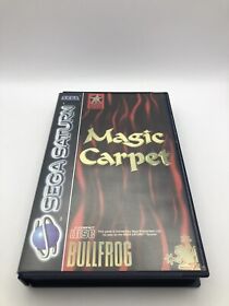 Magic Carpet Sega Saturn W/Manual Retro PAL 1996 #0026