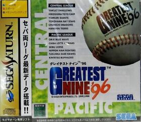 Sega Saturn Greatest Nine '96 Japanese