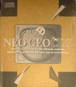 Neo Geo CD Console SNK Neogeo CDZ CD-T02 controller Tested Working Japan Box F/S