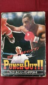 Famicom Software Mike Tyson Punch Out Nintendo