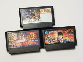 Famicom Double Dragon 1 2 3 Japan FC games US seller