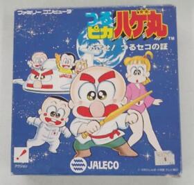 Jaleco Tsuru Pika Hagemaru Mezase! Tsuru Seko no Akashi Nintendo Famicom Game