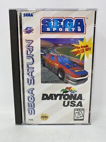 Sega Saturn - Daytona USA - Complete in Box CIB Tested Authentic Ships Fast