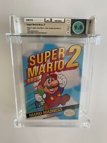 WATA 9.0 MINT Super Mario Bros 2 NES CIB