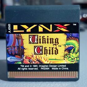 Atari Lynx Game: Viking Child (Lynx, 1991)