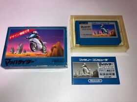 Mach Rider Boxed with Manual CIB Nintendo Famicom FC In Stock 1985 Japan import