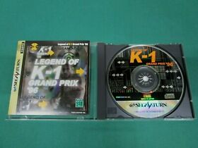 Sega Saturn -- Legend of K-1 Grand Prix '96 -- *JAPAN GAME!!* 17676