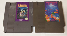Nintendo NES Lot of 2 - Ultima & Tetris - ACcx04