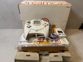 Sega Dreamcast Console Boxed HKT-3000 NTSC-J Japan Tested #N571