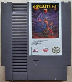 Gauntlet II 2 Nintendo Entertainment System (NES, 1990) Authentic, Tested