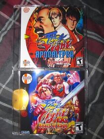 Sega Dreamcast Final Fight DC + Final Fight Apocalypse 2nd Edition Custom BOR lo