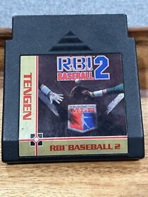 RBI Baseball 2 - Authentic Nintendo NES Game - TENGEN Version