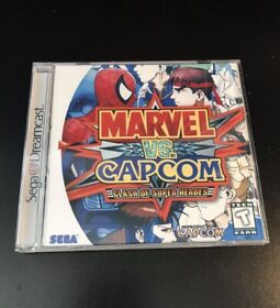 Marvel Vs Capcom Dreamcast Reproduction Case - NO DISC