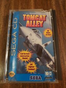 Tomcat Alley (CD de Sega, 1994) juego y manual en excelente estado, estuche en forma de vertido