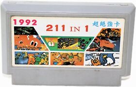 211 IN 1 Game Famiclone Clone Famicom