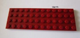 LEGO 3029 Plate 4x12 Dark Red Star Wars Dark Red Plate 4501 8802 MOC B1