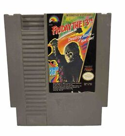 Friday the 13th NES Nintendo Original Classic Authentic Game - Great Playability