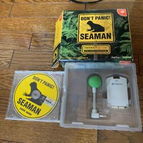 Seaman Dreamcast Forbidden Pet Japanese game