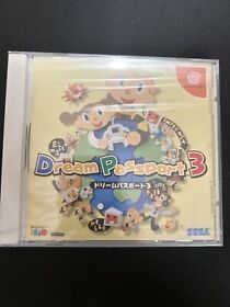 Dream Passport 3 Sega Dreamcast DC Japan Import USA Seller