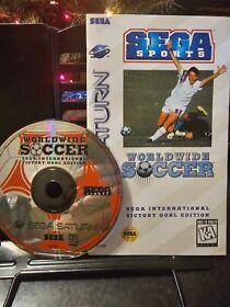 Worldwide Soccer (Sega Saturn, 1995)