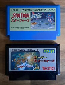 NES Famicom Star Force and Super Star Force Temco Hudson Soft