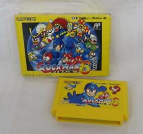 Capcom Nintendo Famicom NES Rockman Mega Man 6 Japane Game