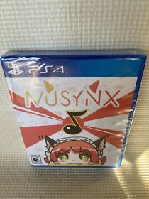 Musynx (PlayStation 4, 2018 Limited Run -- Sealed New PS4