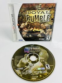 WWF Royal Rumble (Sega Dreamcast, 2000) Complete. Tested & Working.