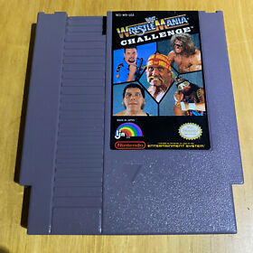 Nintendo NES Game NTSC USA - W9-USA - WWF Wrestlemania Challenge