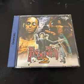 THE HOUSE OF THE DEAD 2 SEGA DREAMCAST GAME WITH MANUAL OFFICIAL UK PAL