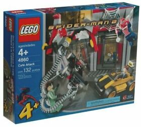 NEW Lego SPIDERMAN #4860 Doc Ock's Cafe Attack Spider-Man SEALED