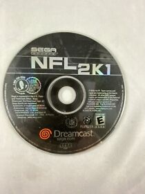 RARE Sega Dreamcast Authentic NFL 2k1 Football Disc Only